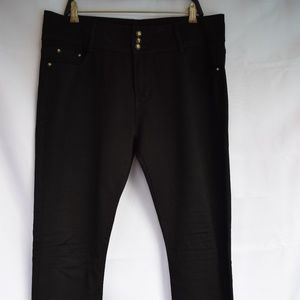 Vintage Black Straight Leg Women Jeans (L)